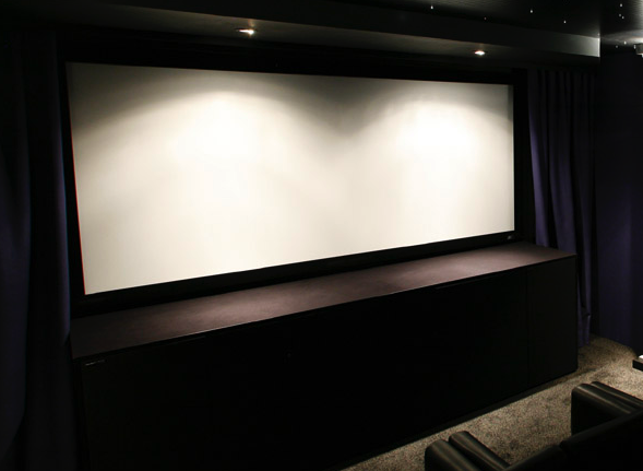 Writer's retreat, cinema room